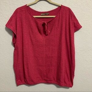 PrAna Ocupas Popover Short Sleeve Top